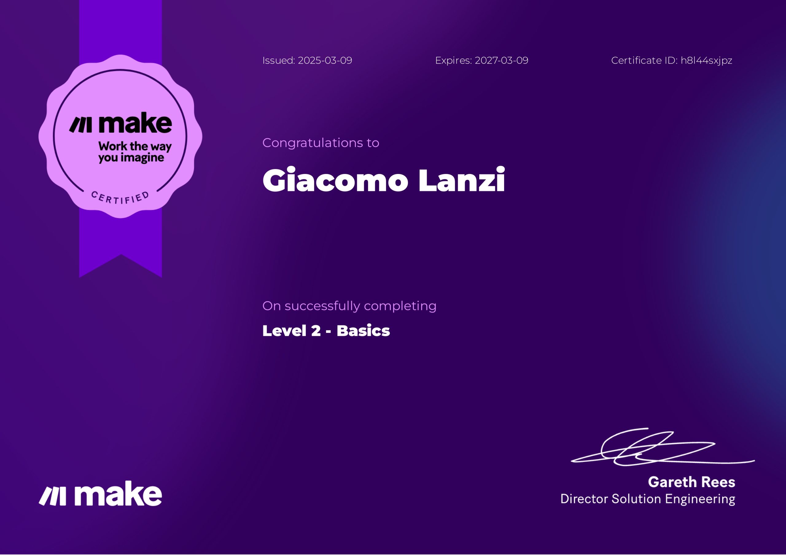 Giacomo Lanzi - basics - 2025-03-09