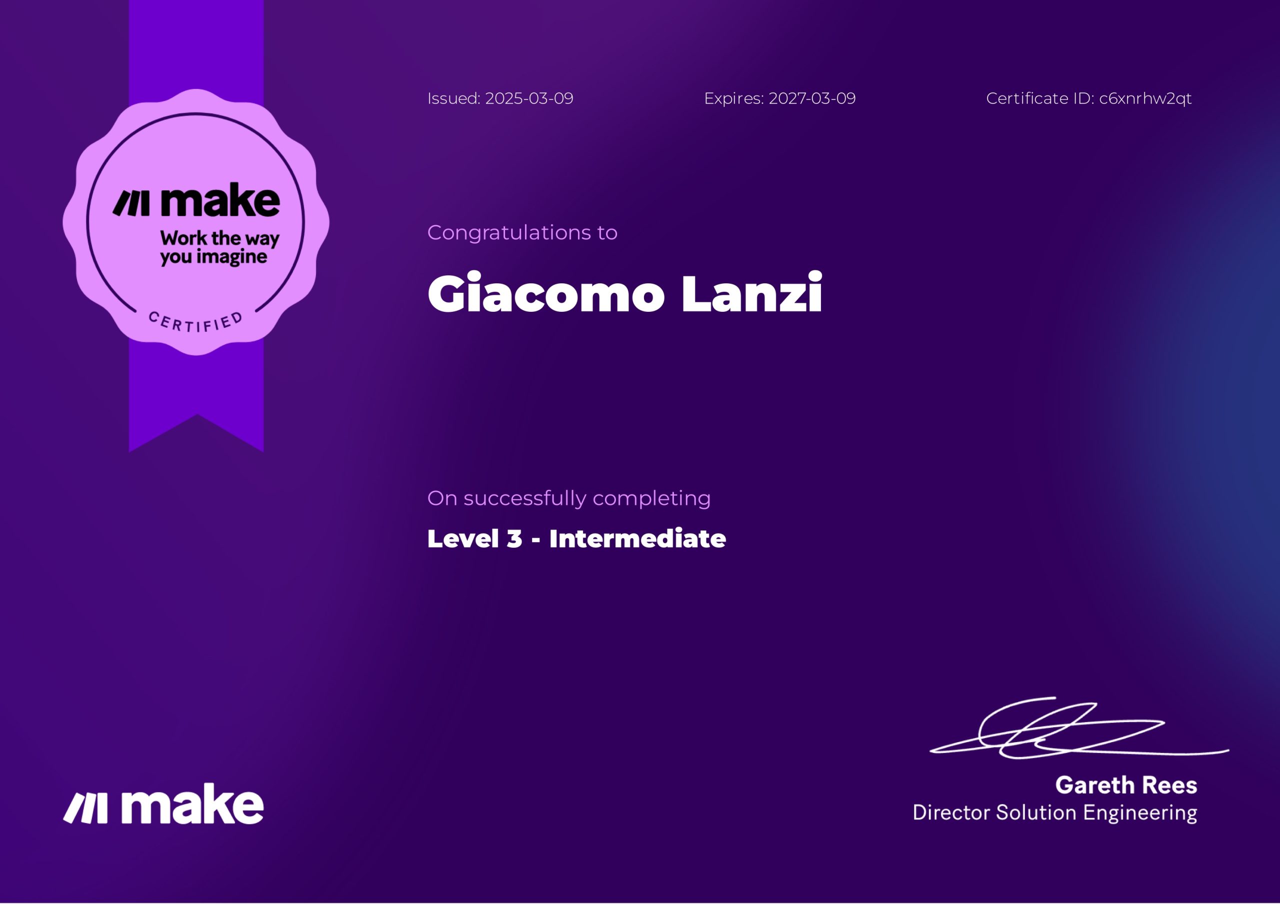 Giacomo Lanzi - intermediate - 2025-03-09